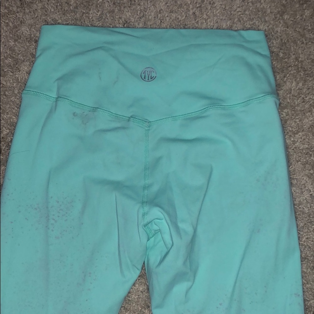 Til You Collapse heart booty Leggings